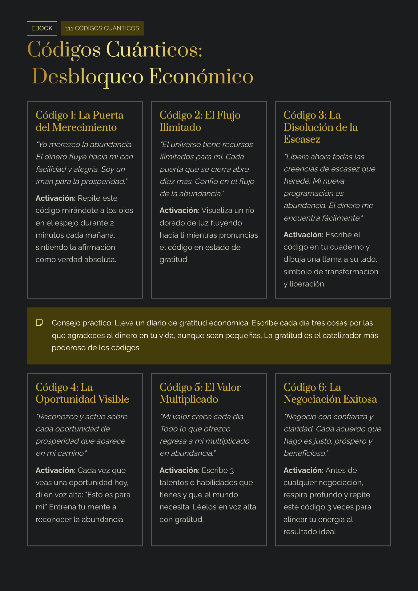 Códigos Cuánticos: Desbloqueo Económico